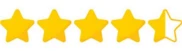 4.5 star rating