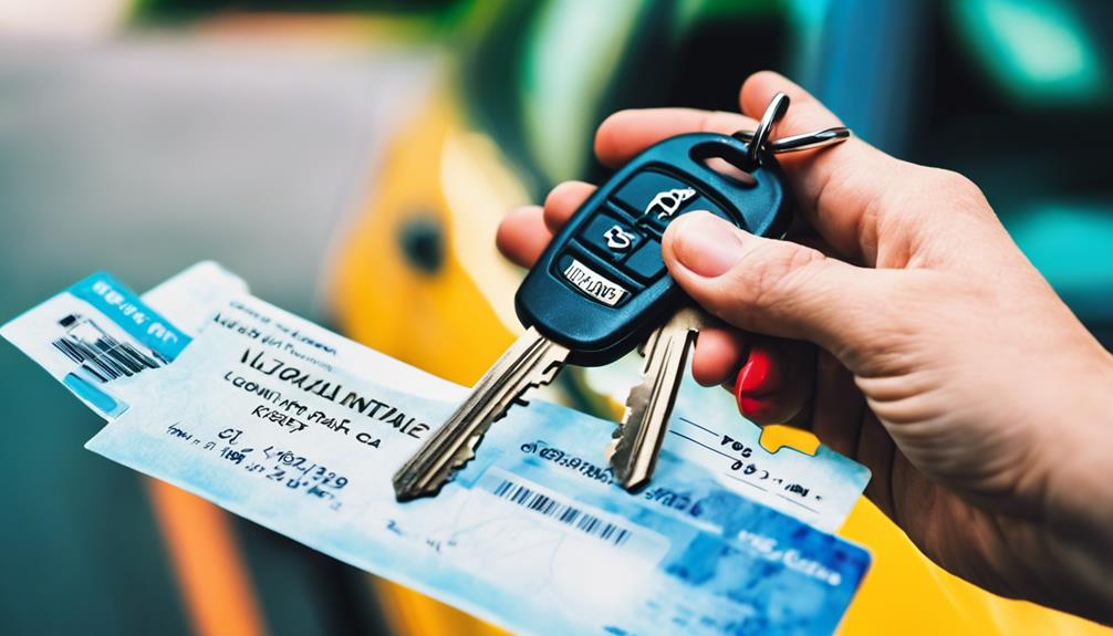 important for renting car
