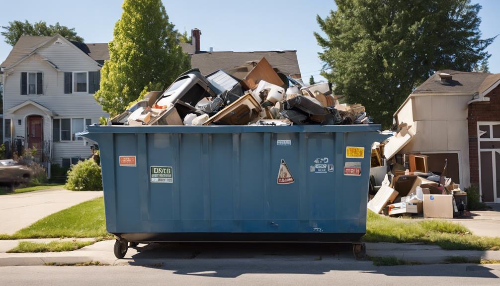 dispose of household items