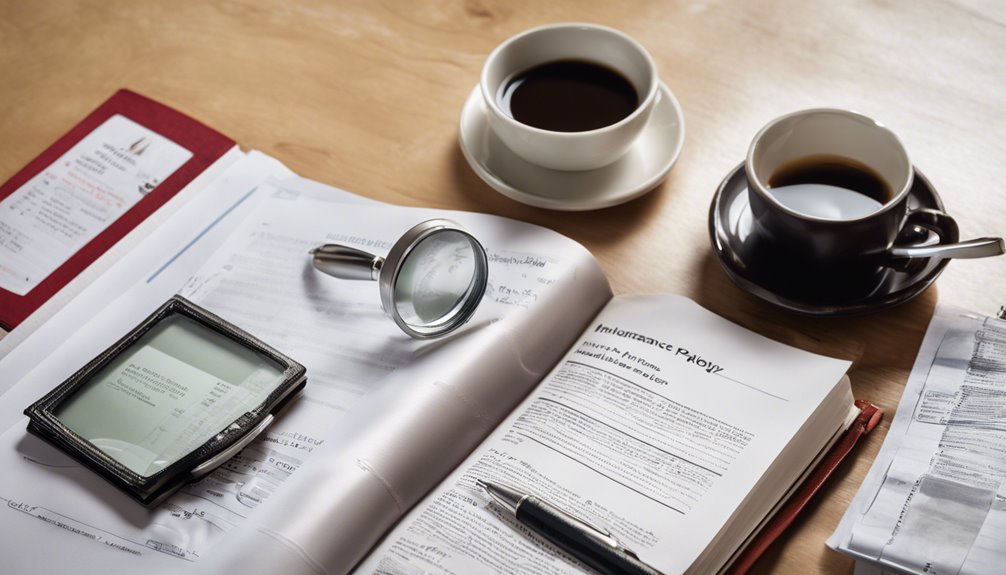 assess insurance policy details
