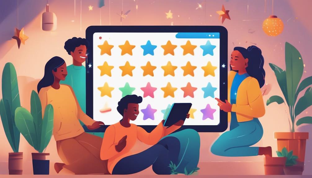 ratings and reviews feedback