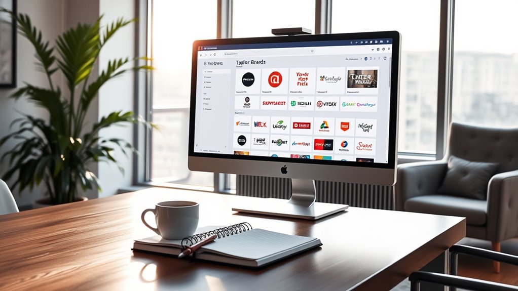 tailor brands service offerings