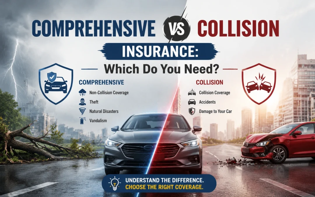 comprehensive or collision insurance