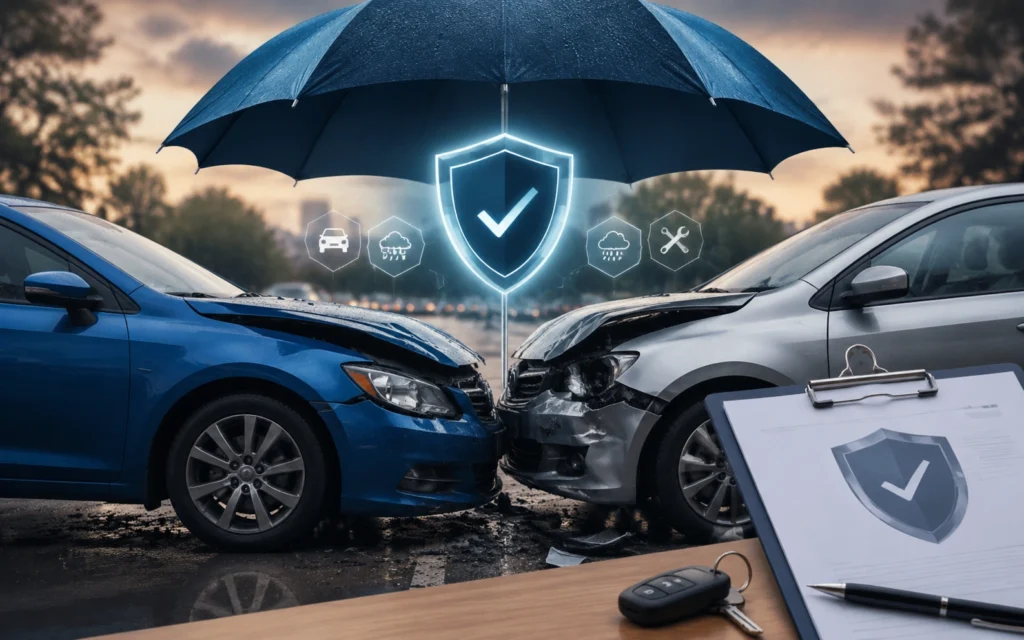comprehensive or collision insurance